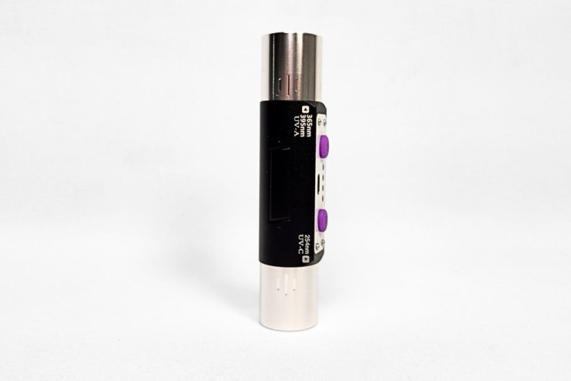 UV baterka 3v1 (254 + 365 + 395 nm)